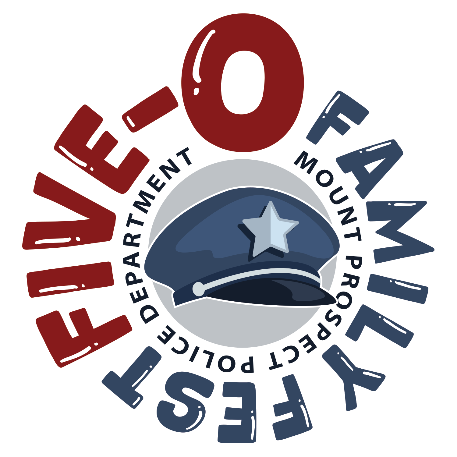 Emblem of Five O Family Department